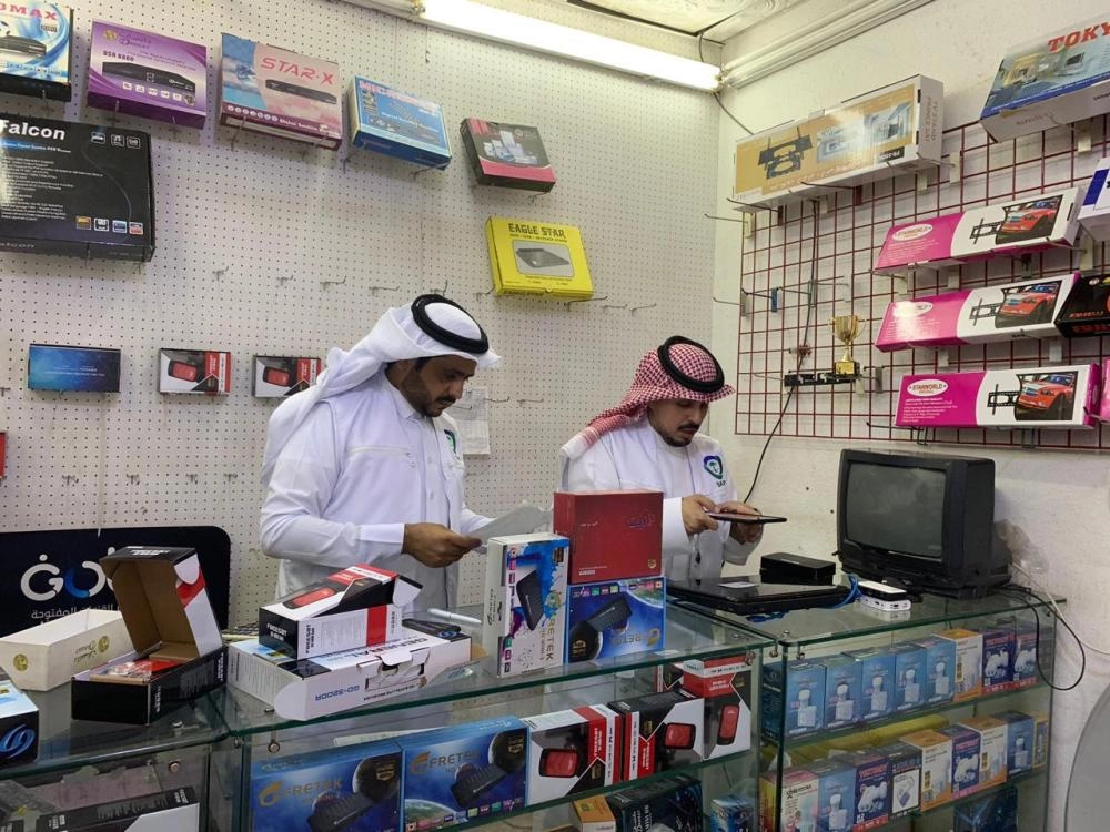 الملكية الفكرية: تضبط المحلات التجارية المنتهكة للحقوق