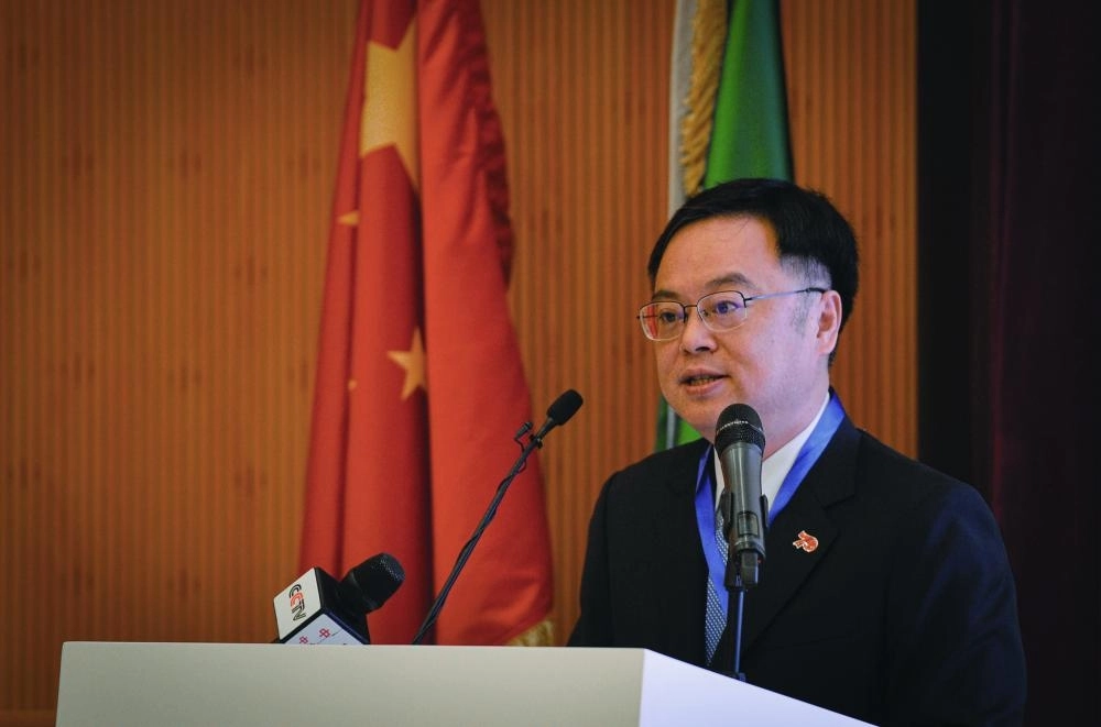  تشن وي تشينغ ملقيا كلمته                                                                            (واس)