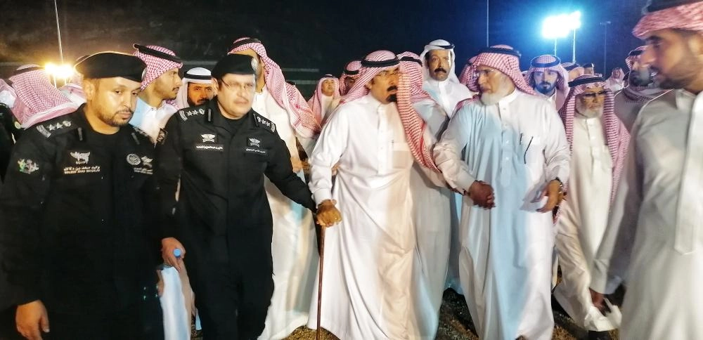 دفن الشهيد اللواء الفغم - تصوير أنس الحارثي ( مكة ) 