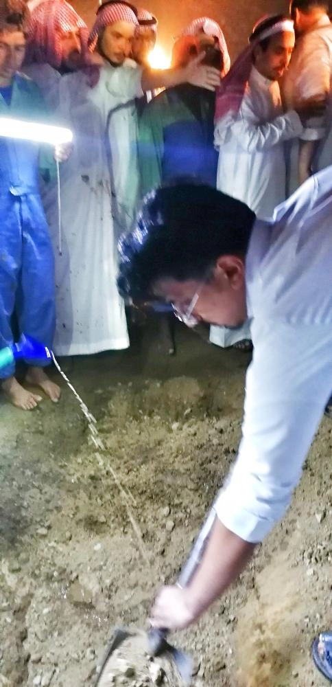 دفن الشهيد اللواء الفغم - تصوير أنس الحارثي ( مكة ) 