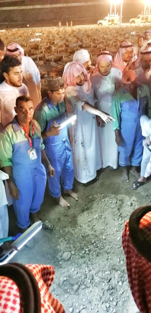 دفن الشهيد اللواء الفغم - تصوير أنس الحارثي ( مكة ) 