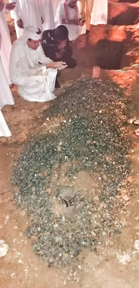 دفن الشهيد اللواء الفغم - تصوير أنس الحارثي ( مكة ) 