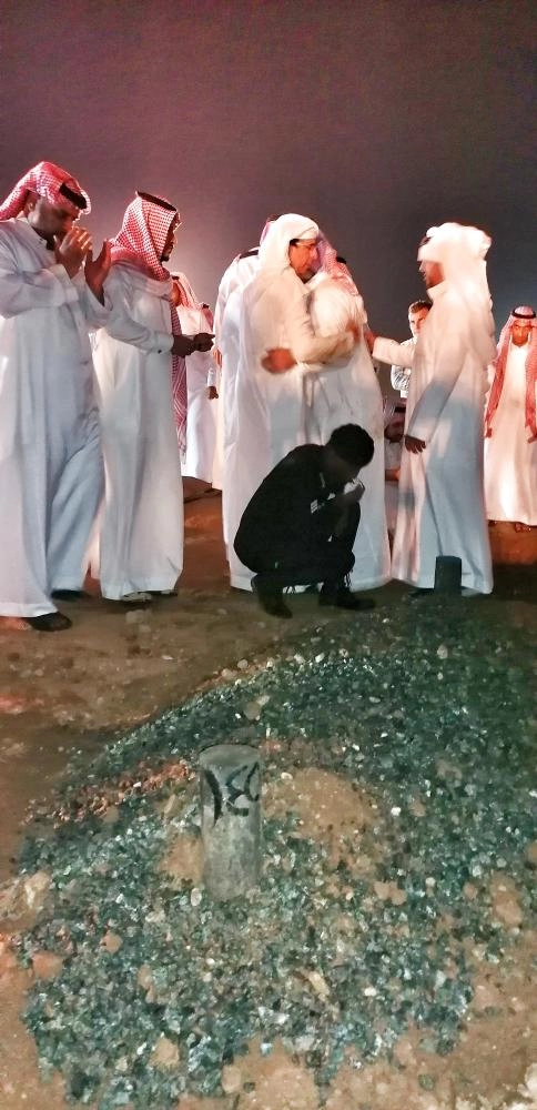 دفن الشهيد اللواء الفغم - تصوير أنس الحارثي ( مكة ) 