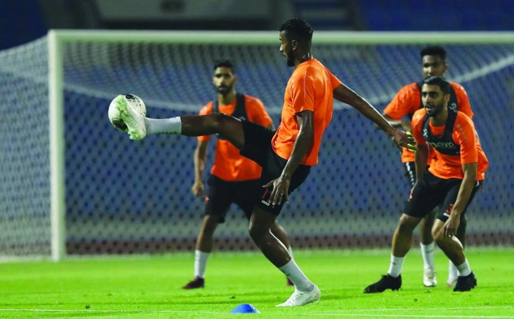 مناورة الاتفاق الأخيرة تمهيدا لملاقاة الهلال (إعلامي الاتفاق)