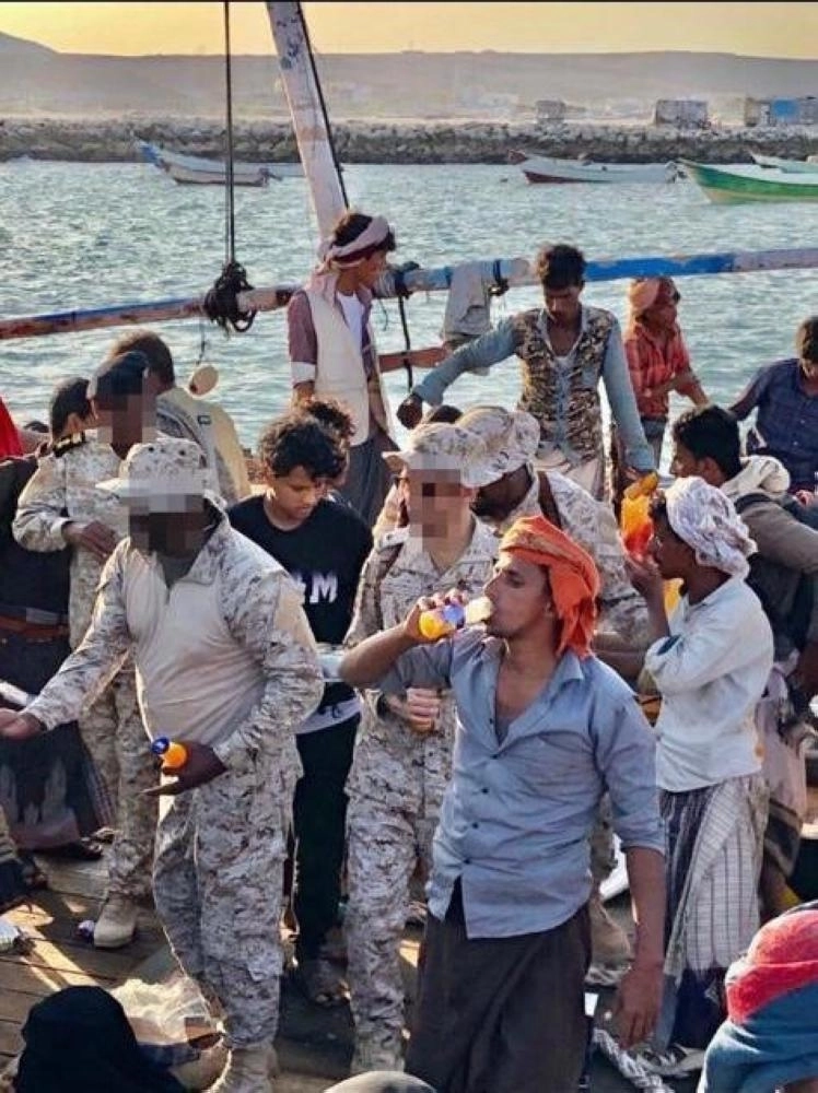 قوات التحالف البحري تنفذ عمليه بحث وانقاذ ببحر العرب