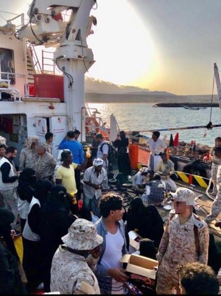 قوات التحالف البحري تنفذ عمليه بحث وانقاذ ببحر العرب