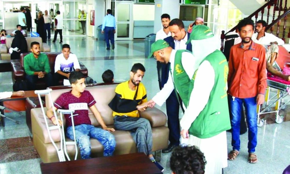 






يمنيون استقبلتهم السعودية للعلاج                                                                      (واس)