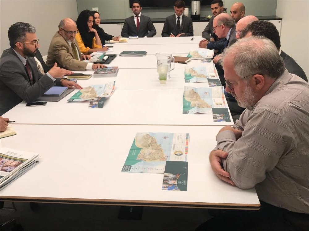 ضمن جولة البرنامج التعريفية في الولايات المتحدة الأمريكية