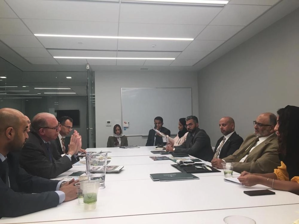 ضمن جولة البرنامج التعريفية في الولايات المتحدة الأمريكية