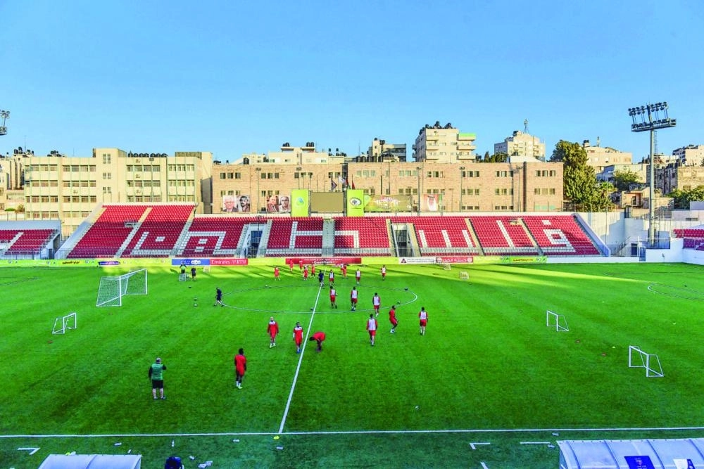 ملعب مباراة الأخضر وفلسطين (الاتحاد الفلسطيني)