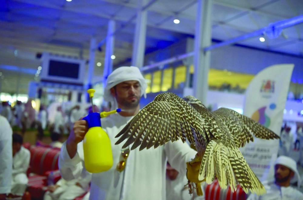 من معرض الصقور والصيد                     (مكة)