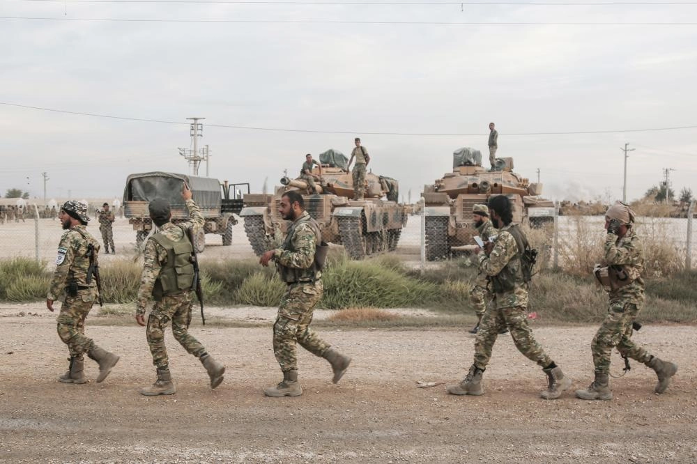 






توغل تركي في أراضي سوريا                      (د ب أ)