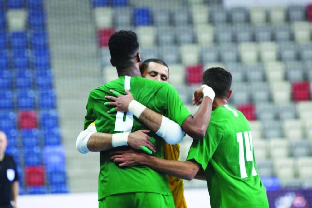 فرحة سعودية بالفوز على قطر       (إعلامي المنتخب)