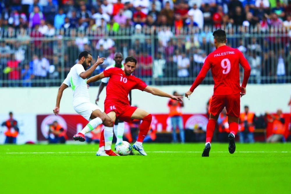 






من لقاء المنتخب السعودي والفلسطيني     (إعلامي المنتخب)