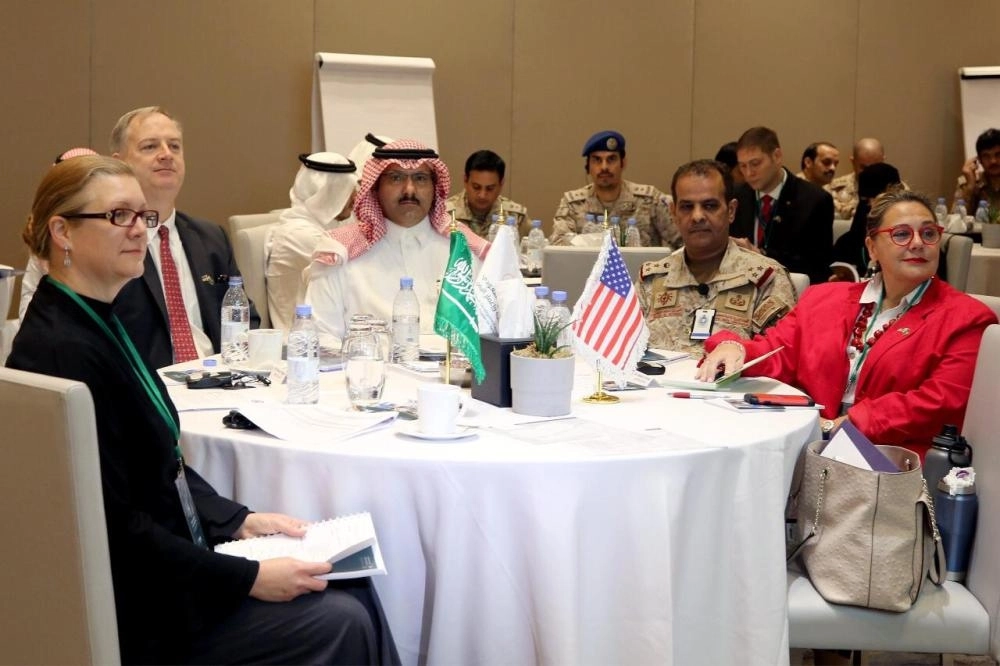 أثناء انعقاد الورشة