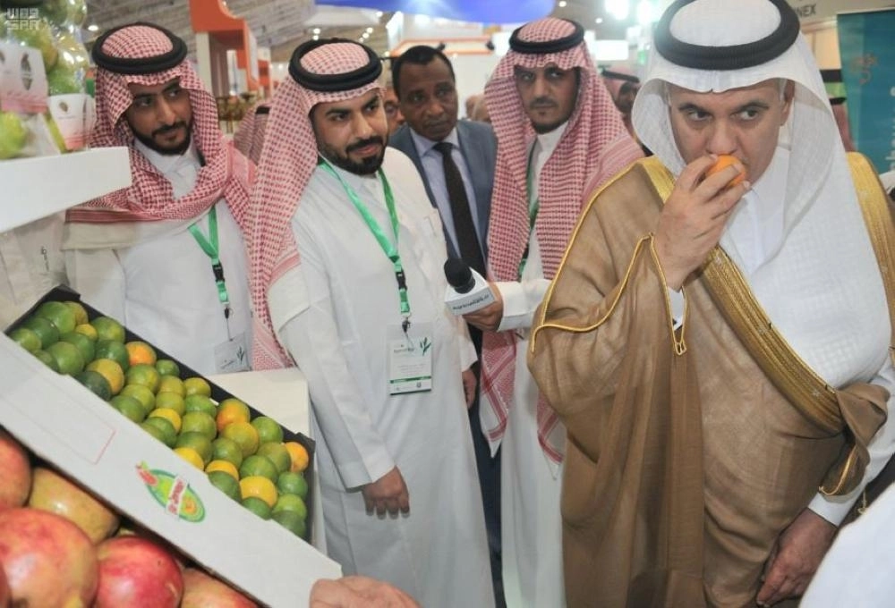 الفضلي يفتتح "المعرض الزراعي السعودي 2019" بمشاركة 34 دولة ويدشن منصة " مرشدك الزراعي" (واس)