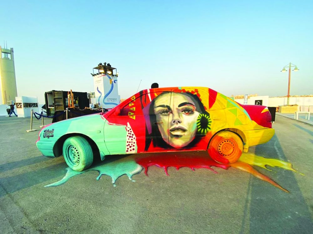 السيارة كما بدت بعد التعديل (مكة) 