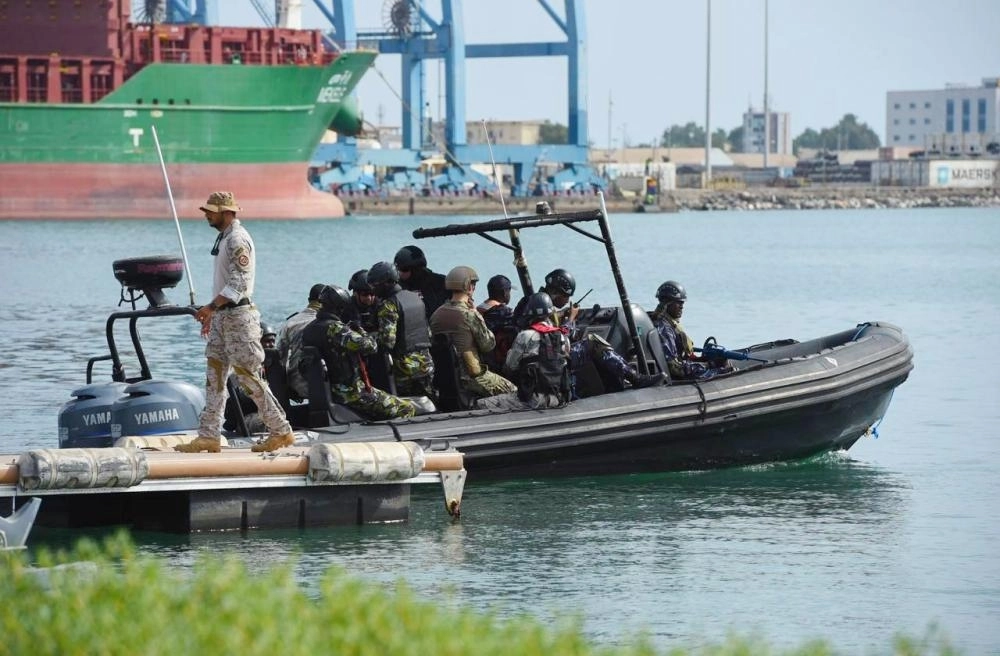 من فعاليات التمرين البحري الدولي المختلط (واس)