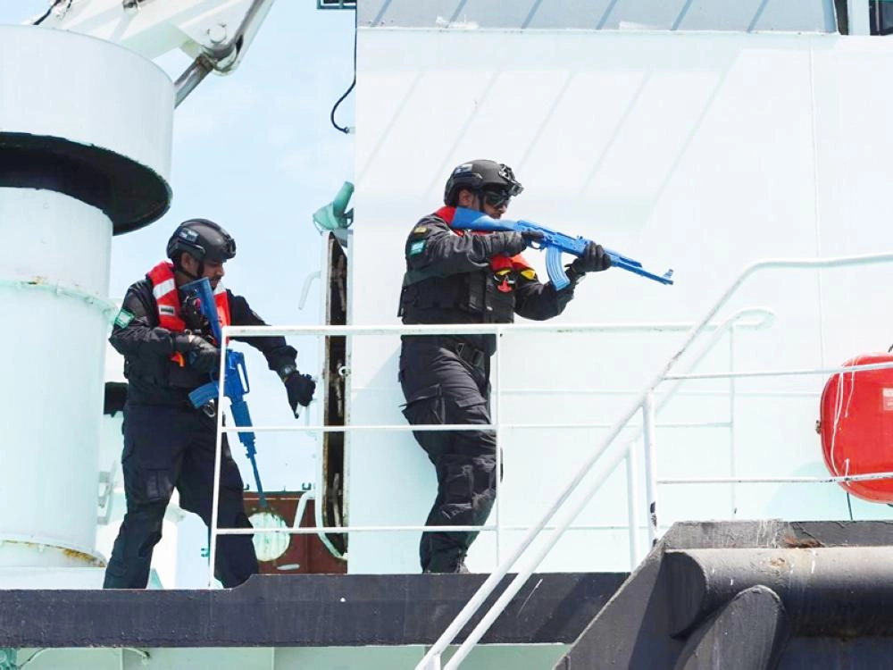 من فعاليات التمرين البحري الدولي المختلط                               (واس)