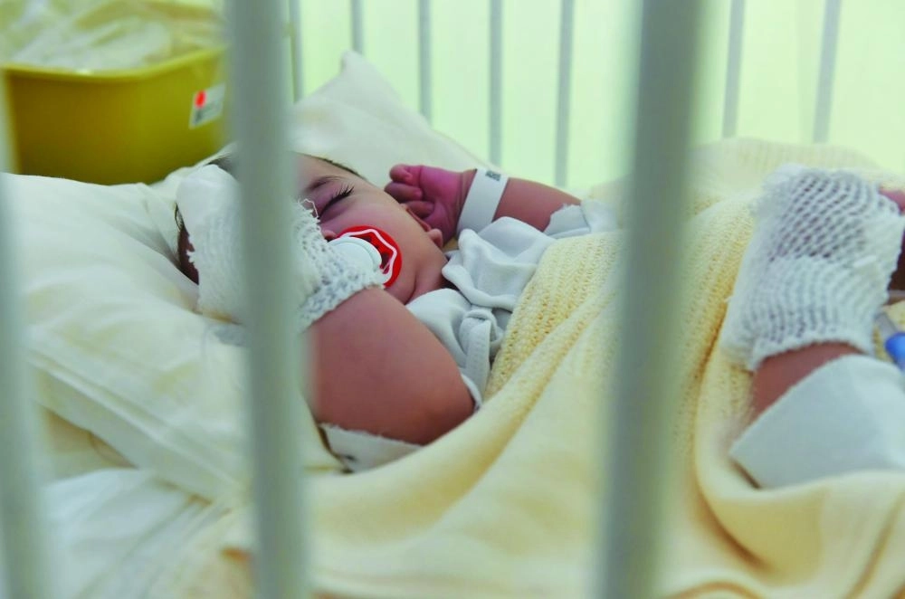 من مراحل عملية فصل التوأم السيامي الليبي                                                             (واس)