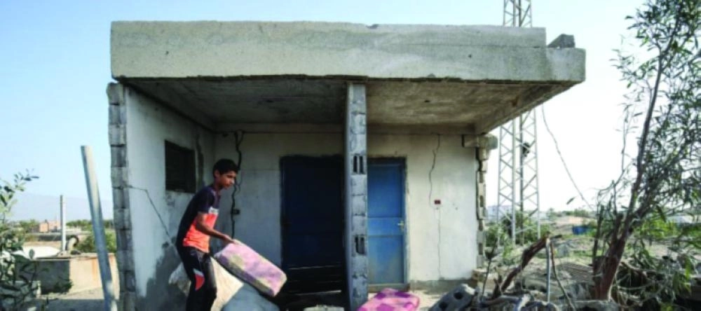 اثار الغارات الاسرائلية في غزة (أ ف ب)