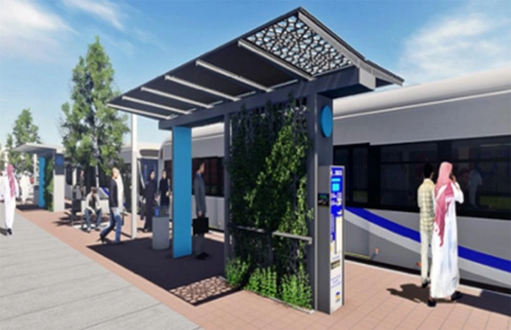 نموذج لمحطات توقف الحافلات (مكة) 