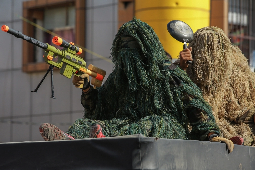 






المتظاهرون العراقيون انتفضوا ضد إيران                     (د ب أ)