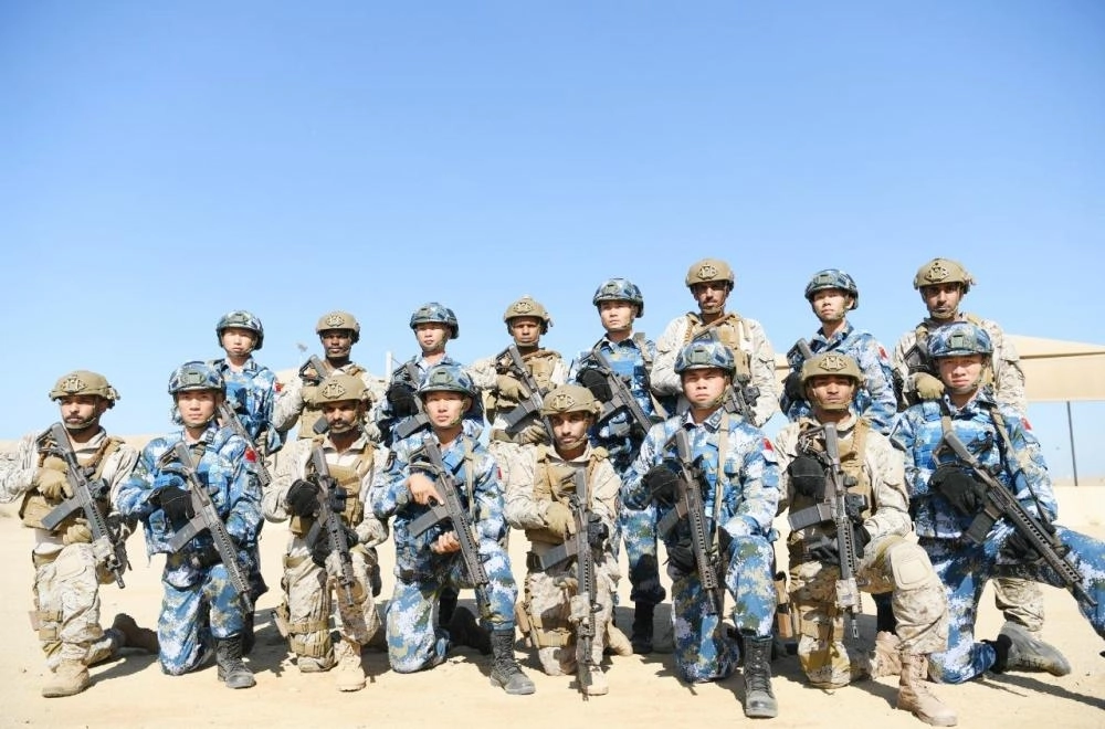 من تمرين «السيف الأزرق 2019»                                                                                  (واس)