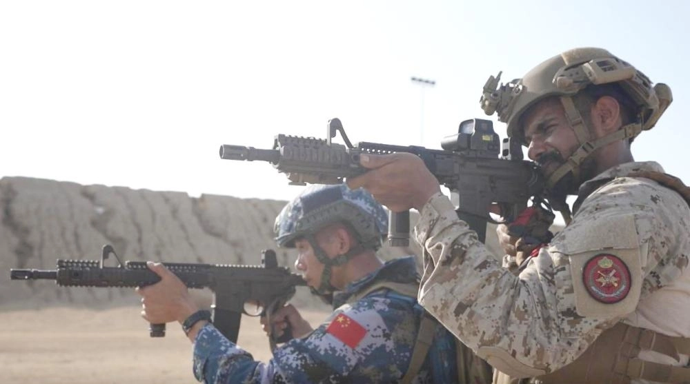 من تمرين «السيف الأزرق 2019»                                                                                  (واس)