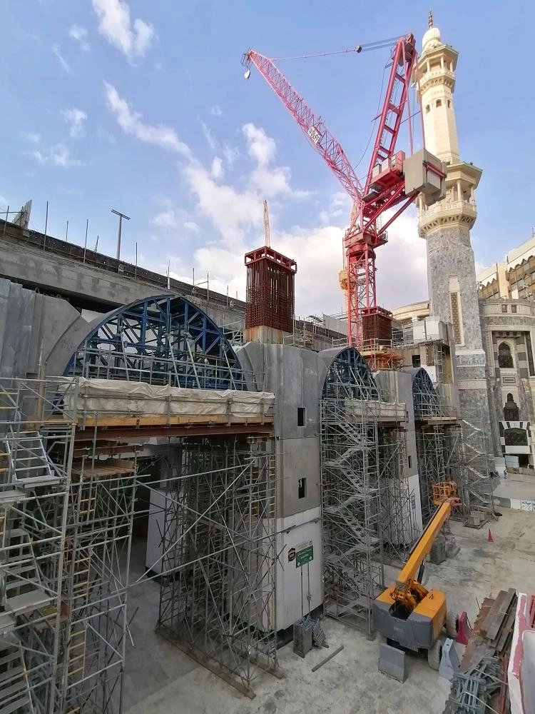 جانب من مشاريع المسجد الحرام (أنس الحارثي)