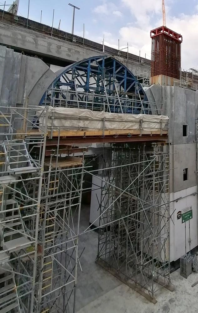 أعمال مشاريع توسعة المسجد الحرام (أنس الحارثي) 