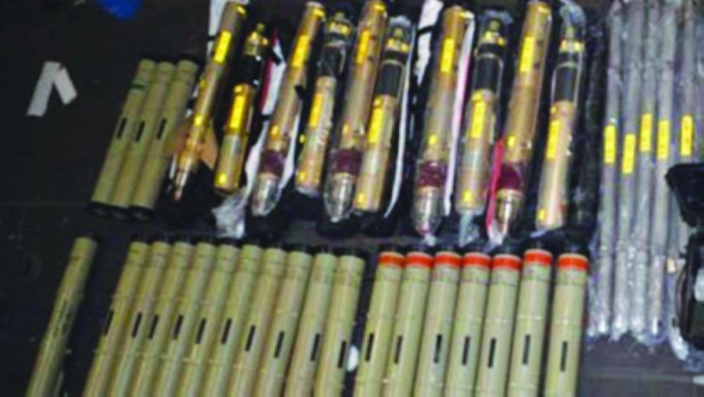 






جانب من الأسلحة الإيرانية المصادرة                                                 (مكة)