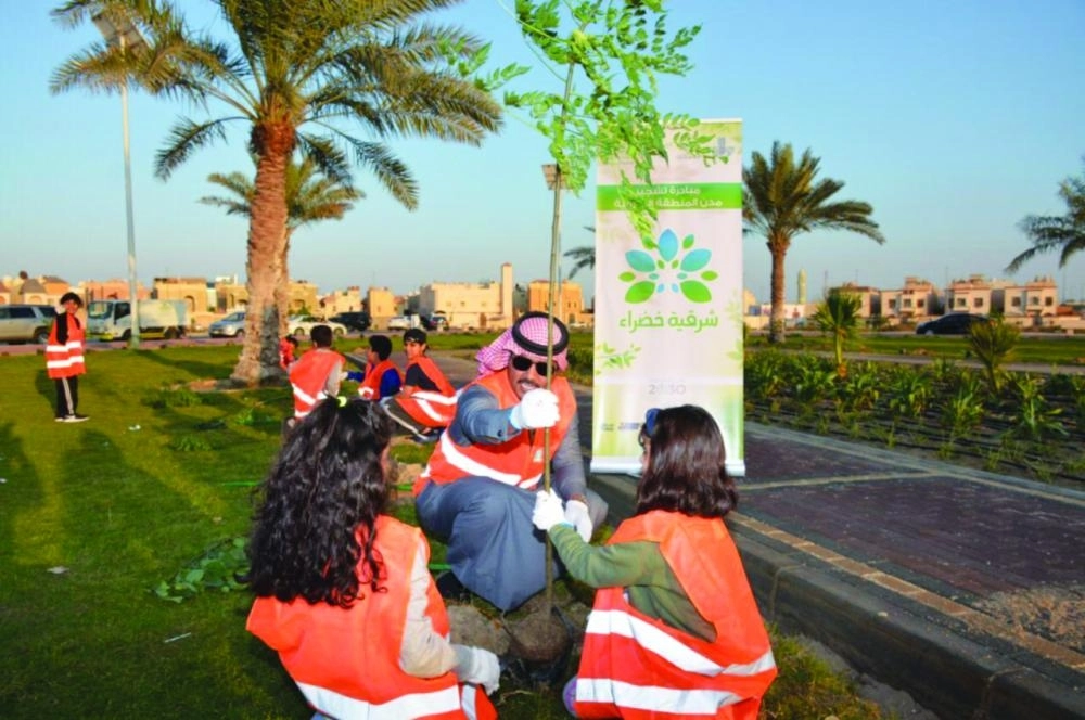 من غرس الشتلات                                                 (مكة)