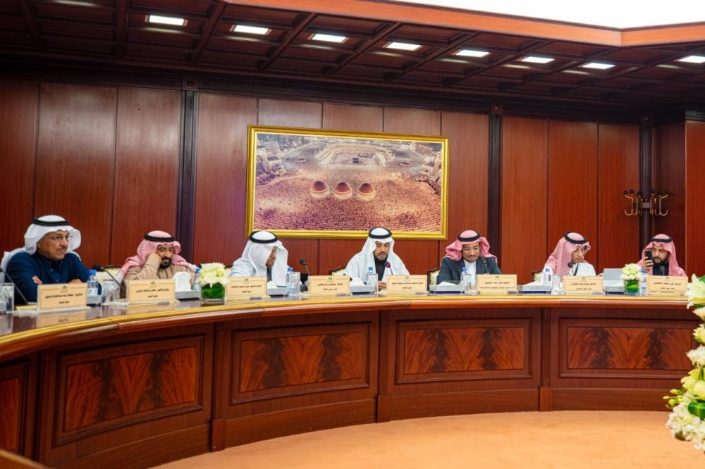 زيارة وفد المجلس الشبابي بالسعودية للكهرباء لمجلس الشورى (مكة)