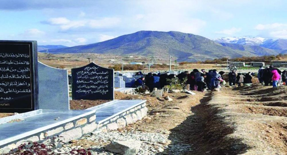 






قبور للمحتجين الذين قتلوا في المظاهرات                                                                          (راديو فرادا)