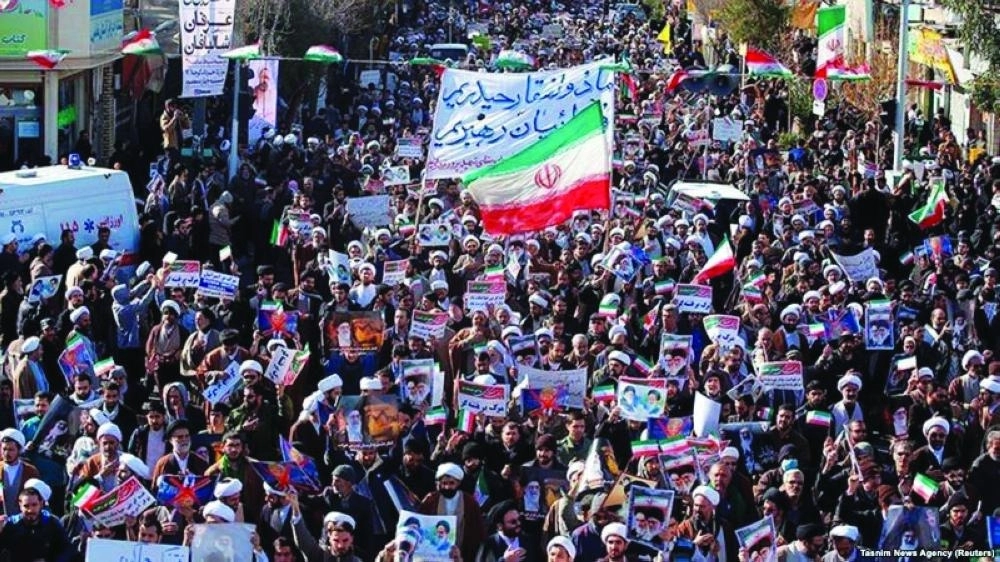 






جانب من مظاهرات إيران                                                          (مكة)