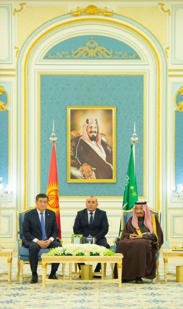 خادم الحرمين ورئيس جمهورية قرغيزستان يشهدان توقيع 6 اتفاقيات ومذكرات تفاهم (واس)