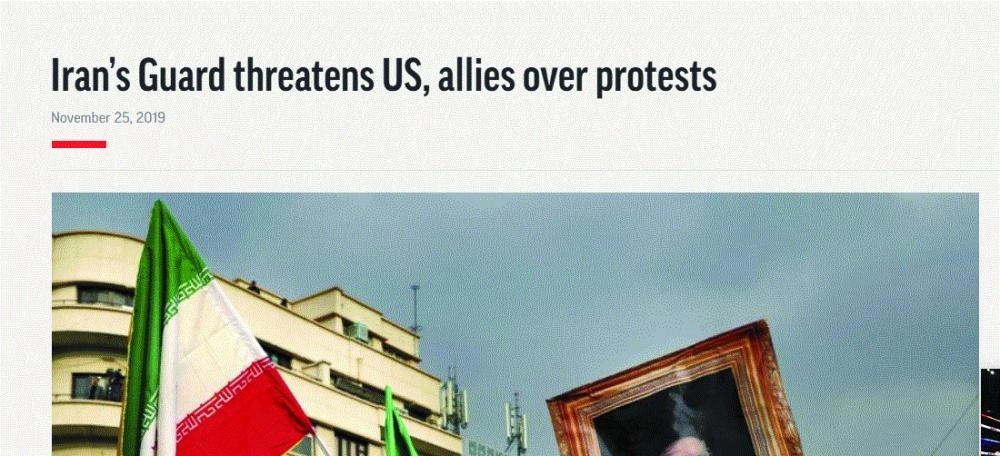 الحرس الثوري يحذر المحتجين(مكة)