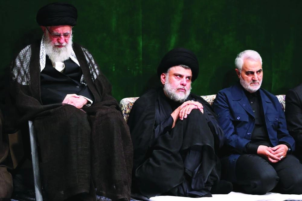 






الصدر يتوسط آية الله والسليماني (معهد الولايات المتحدة للسلام)