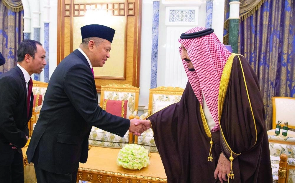 .. وخلال استقباله رئيس المجلس الاستشاري الشعبي الإندونيسي        (واس)