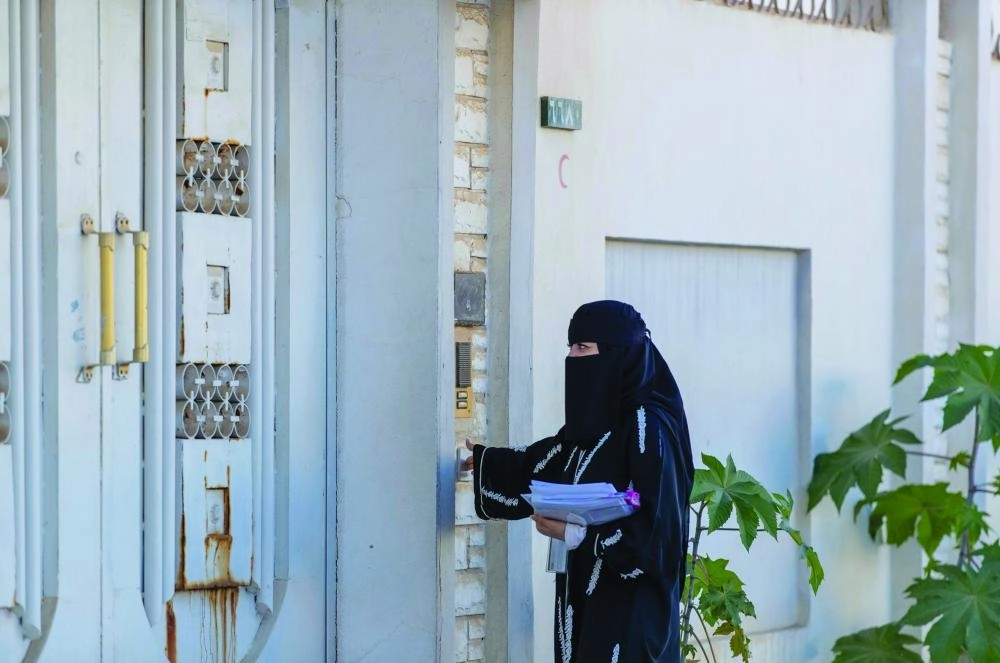 من أعمال المسح الميداني                              (مكة)