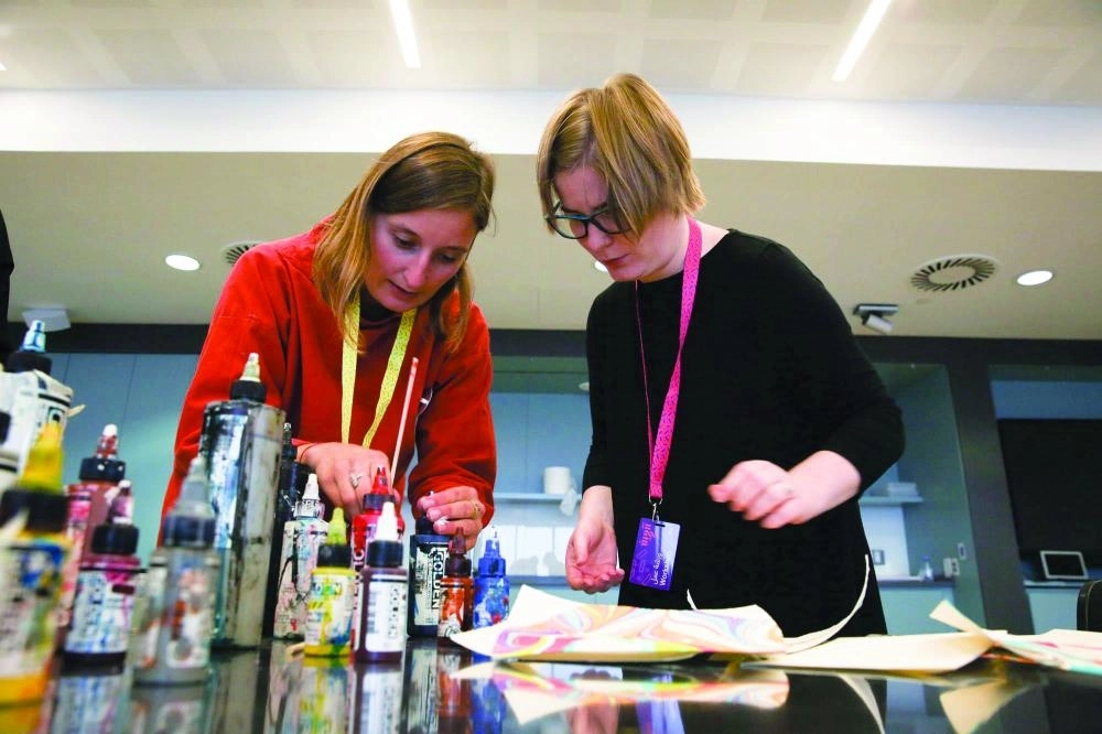 من ورش العمل التي قدمها المركز أخيرا                                                    (مكة)