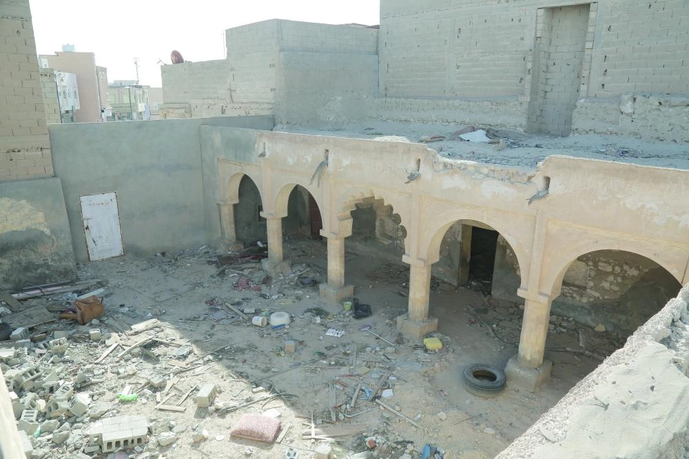 مسجد الحبيش في الأحساء قبل