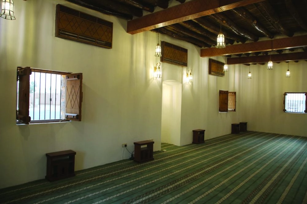 مسجد الحديثة في الجوف بعد