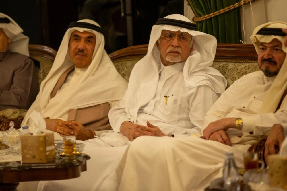 عبدالعزيز خوجة خلال حضوره الثلوثية  (ياسر بخش)