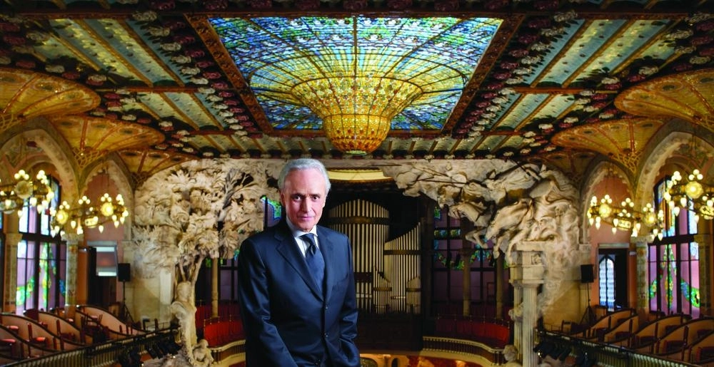 خوسيه كاريراس على المسرح  (مكة)