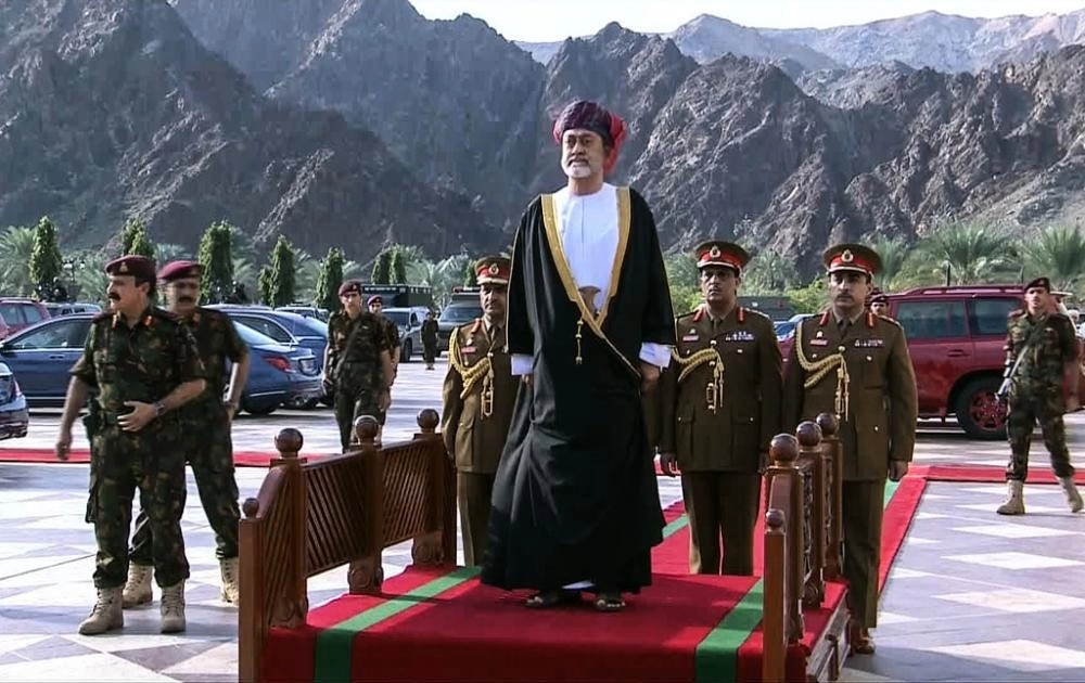 مراسم تنصيب السلطان هيثم (مكة)