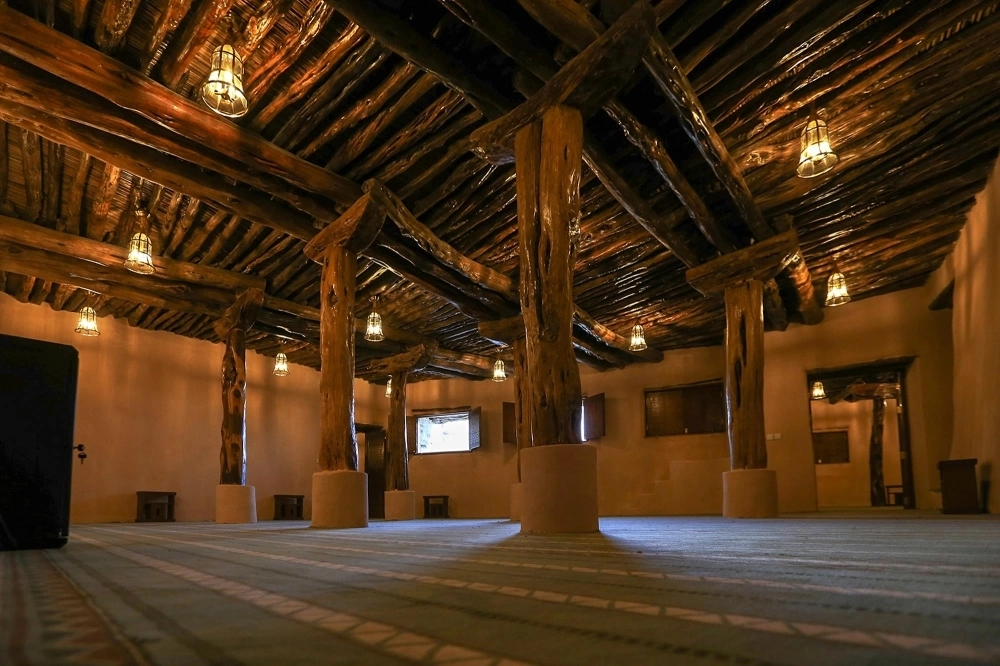 مسجد جرير البجلي بعد الترميم 