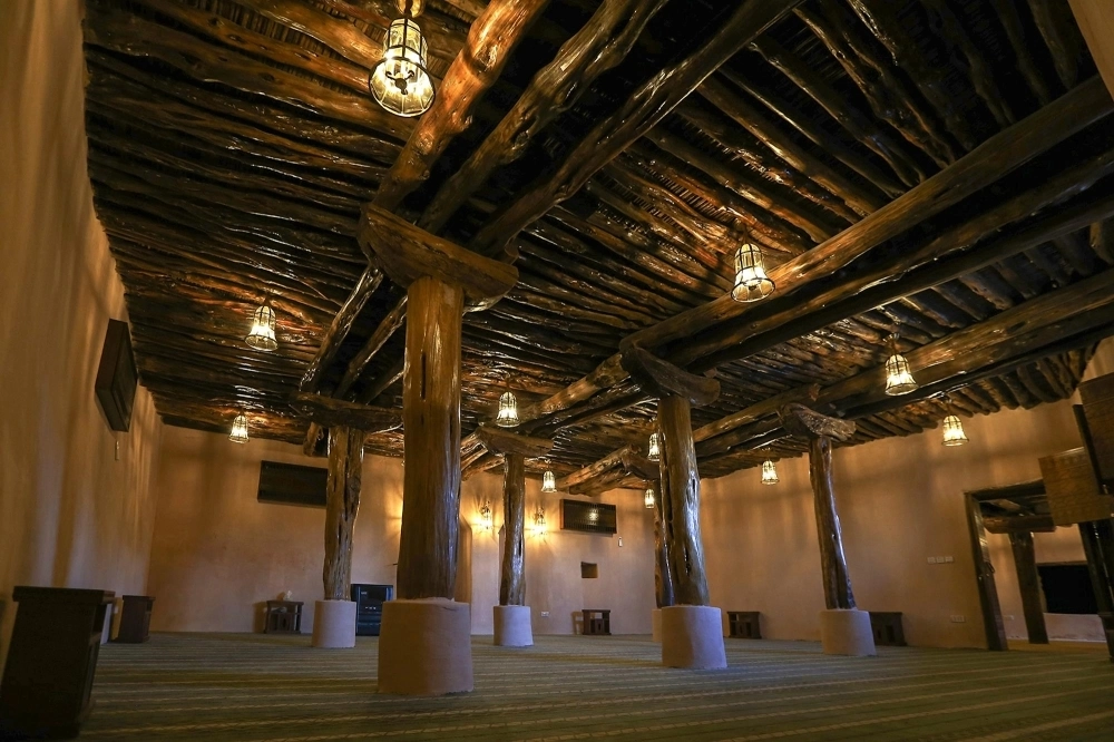 مسجد جرير البجلي بعد الترميم 