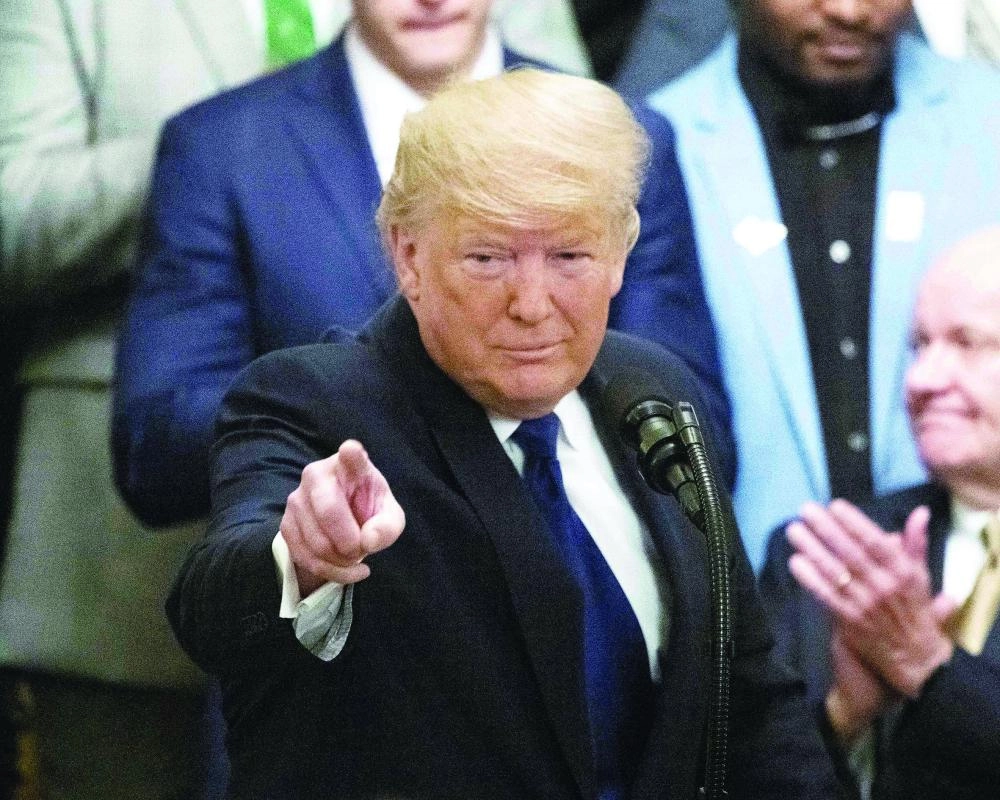 دونالد ترمب  (وكالات)